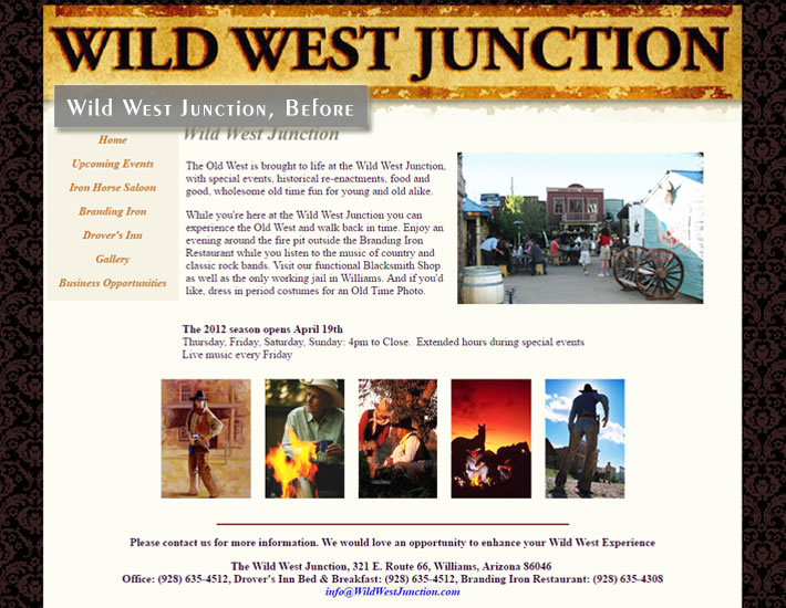 Wild West Junction - Before