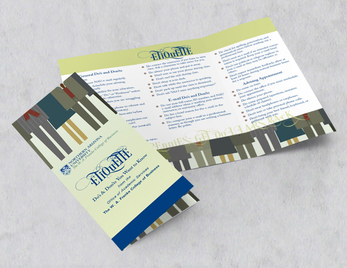 Trifold brochure