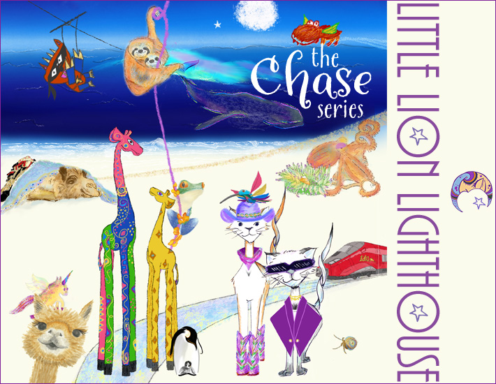 The cast of characters in The Chase Series